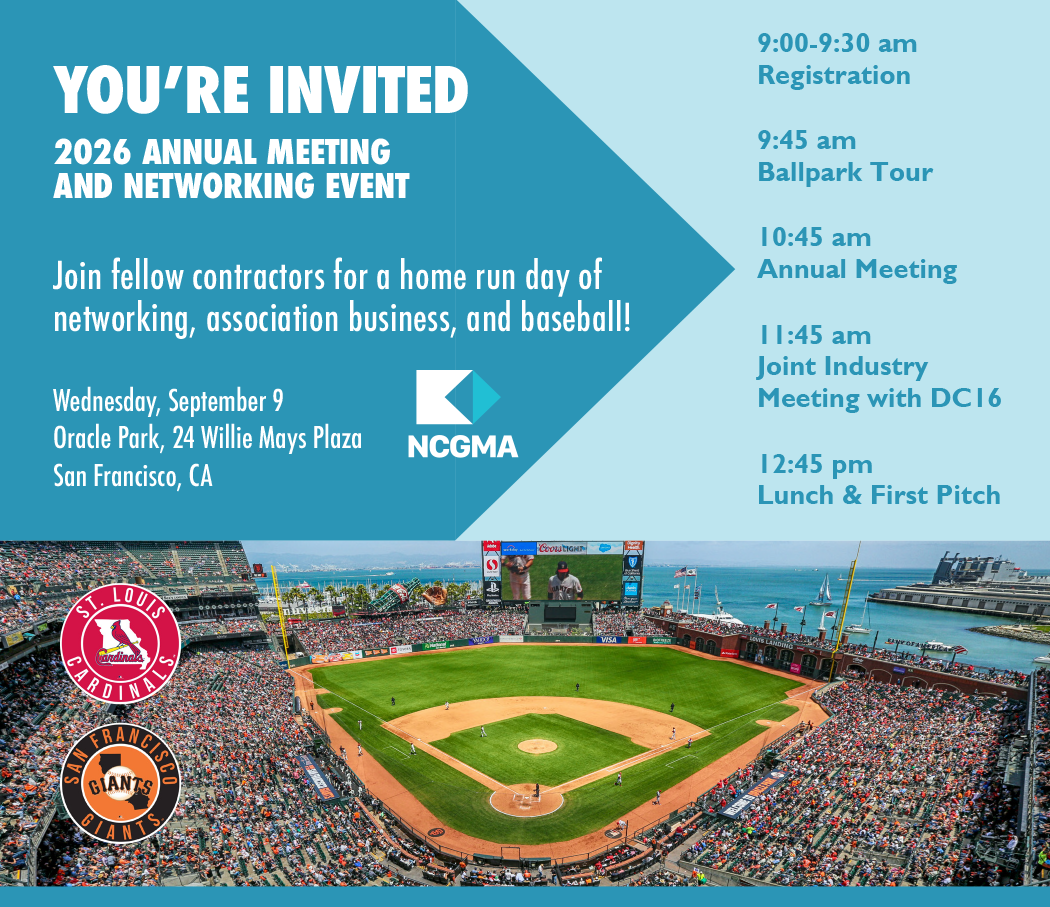 2026 NCPFC Annual Meeting and Networking Event on September 9 at Oracle Park, San Francisco.